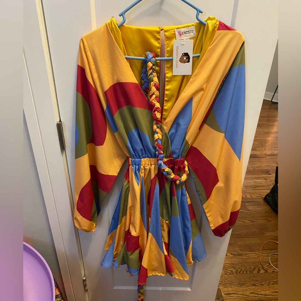 Multi colored dress
